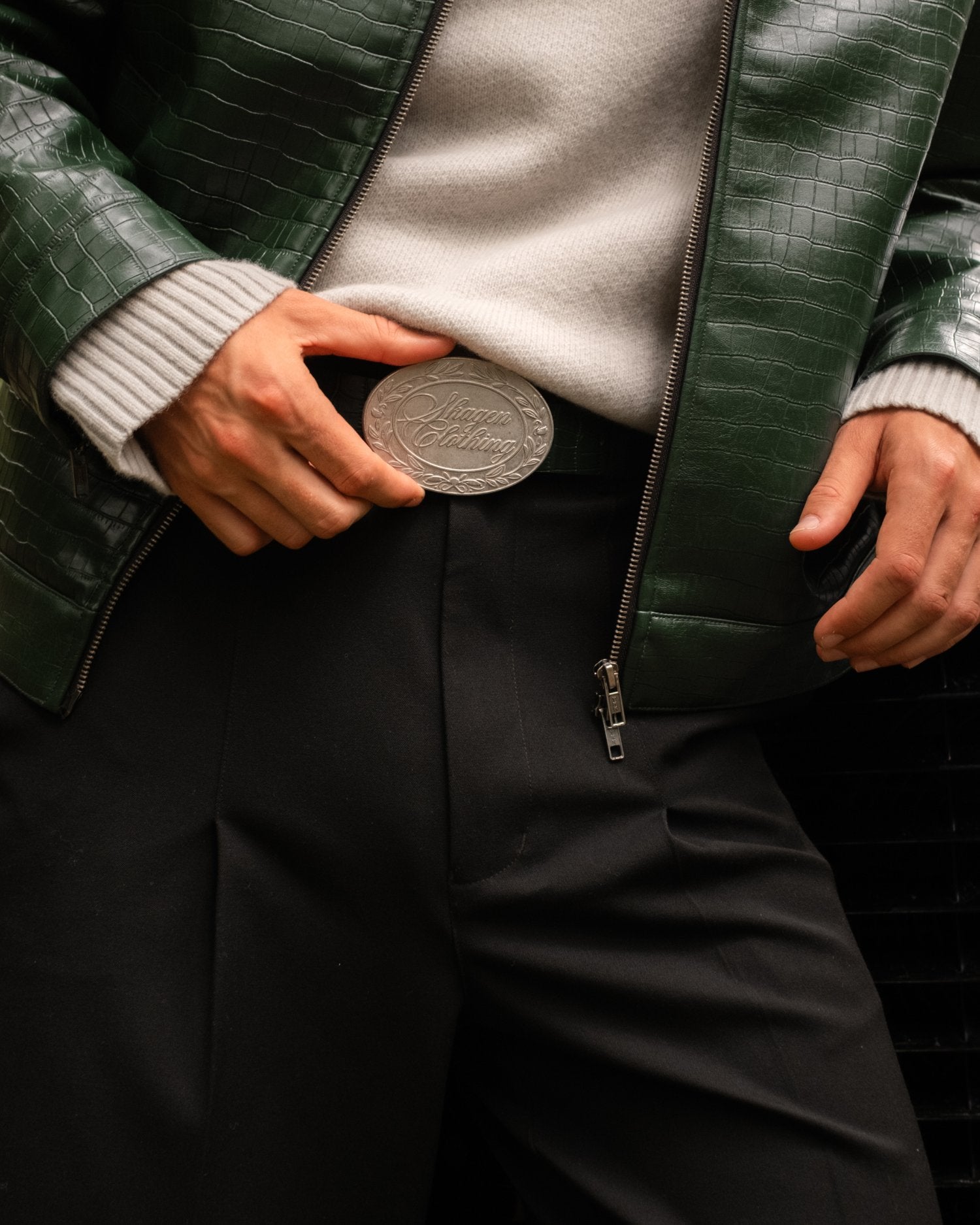 Baggy Suitpants Black